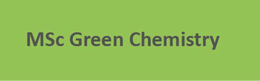 Link zum MSc Green Chemistry